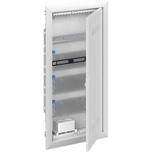 Media inbouwverdeler sierlijst en deur ventilatie 4-rijen