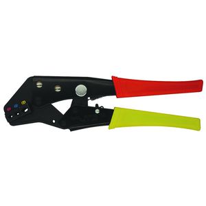 Sperkrimptang geisoleerde kabelschoenen 0,5-6mm² 45°