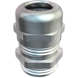 Wartel PG9 messing vernickelt VVE=50