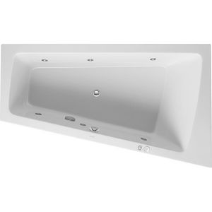 Whirlbad Paiova 1700x1000mm wit hoek R,inbouw,SYSTEME JET
