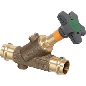 Stopkraan Krv Keerklep Sc 22 siliciumbrons/blank