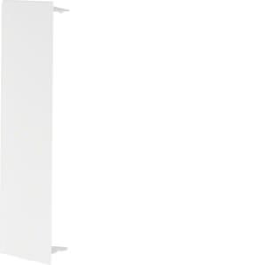 Eindplaat voor goot 60x200mm LFS verkeerswit