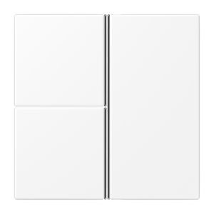Tastafdekking F40 LS 3-voudig matwit KNX/eNet