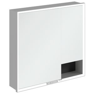 Inbouw-spiegelkast My View+ 800x750x168mm Volcano Black