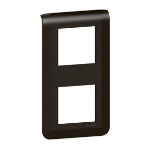 Afdekraam 2x2 modulen zwart 71 verticaal Mosaic