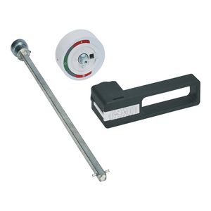 Doos a 8st. Handgreep buitenbedien. zwart IP55 scheidings/br