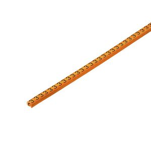 Kabelcoderingsyst. oranje geleider O.D.1.3-3mm PVC VVE=500