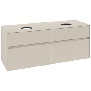 Wastafelonderkast Collaro 1400x548x500mm Cashmere Grey C04800VN