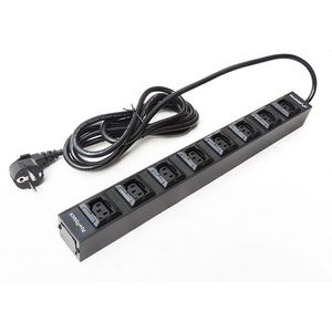 PowRguard 19" Horizontal 8 x C13 Locked met C20 stekker
