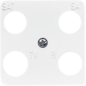 Centraalplaat 50 x 50 Hirschmann antenne R-alpin (1743-04-214)