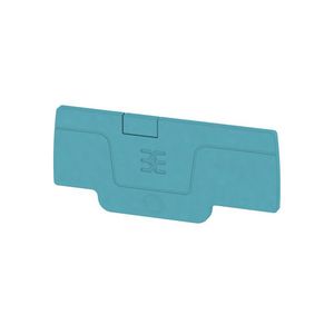Afsluit- eindplaat blauw h:59.61mm b:2.1mm V-0 Wem VVE=50