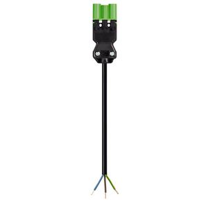 Aansluitsnoer GST18I3 male 1,5mm² 100cm B2CA groen VVE=50