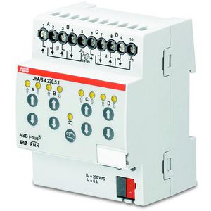 Jaloezie-/rolluikaktor KNX 4-voudig 230V AC 6A DIN-rail