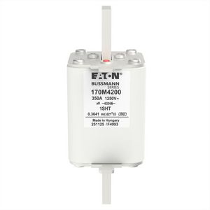 Zekering hoge snelheid 350A AC 1250V 100kA 1 53x63x1 VVE=3
