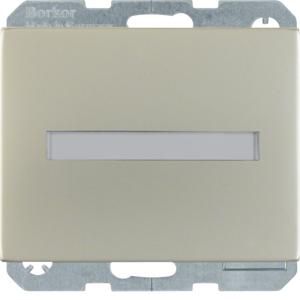 Wandcontactdoos RA kd tekstv. IP44 berker K.1/K.5 edelst.