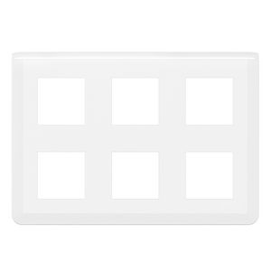 Afdekraam 2x3x2 modulen wit horizontaal Mosaic