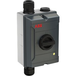 Onderhoudschakelaar ATEX, aluminium,100A, 3P, zwa OTA100GS3BX