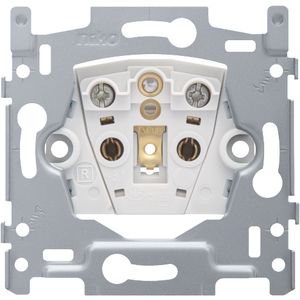 Sokkel stopcontact zonder aarding 16A/250V schroef