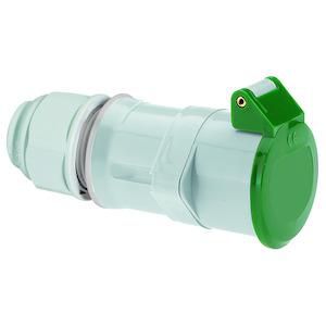 Koppelcontactst. 2h 16A 2P 50V IP44 MG Ni