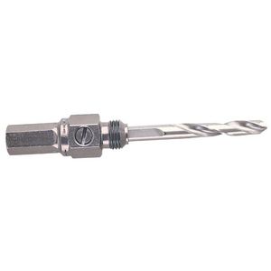 Gatzaaghouder stift 11,1mm bereik 14mm-30mm incl. centreerboor