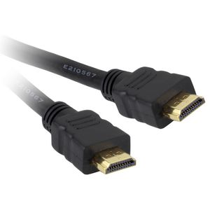 HDMI kabel (A) 1.4 19P Man/Man zwart 1.5mtr.