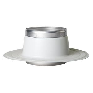 Plakplaat Vent-Alu 2000 DW 200mm tbv PP kap PVC-gecoat