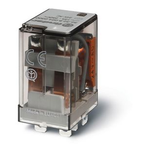 Schakelrelais 2 maakc. 12A 24V DC VVE=10