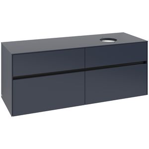 Wastafelonderkast Collaro 1400x548x500mm Marine Blue C047B0VQ
