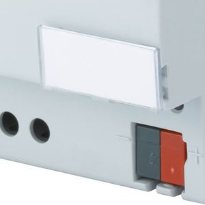Label houder KNX DIN-rail modules