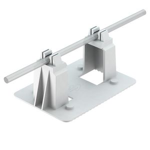 Dakleidinghouder dakpanstrips 8-10mm polyethylen VVE=100