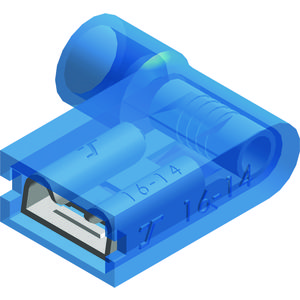 Doos a 100st. geisoleerde haakse vlakstekershuls BL 1,5-2,5mm² 4,8-0