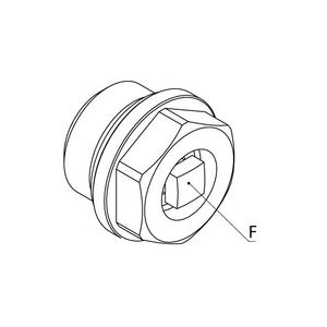 Ontluchtingsstop Standaard G3/8 Ni Simplex VVE=10