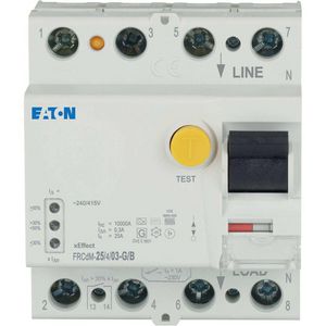 Aardlekschakelaar digi RCCB FRCDM 25A 4-polig 300mA 10kA G/B