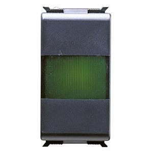 INDICATIELAMP-12/24/250 V-ENKEL-GROEN-1 MODULE-PLAYBUS