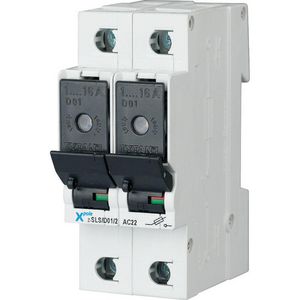 Veilighedenlastscheider D01, 16A, 2p 35mm Eaton