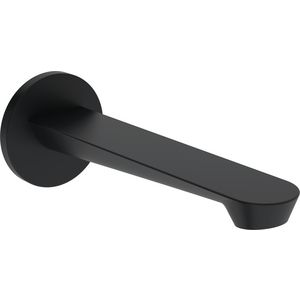 Uitloop HANSAGENESIS L=180mm mat zwart