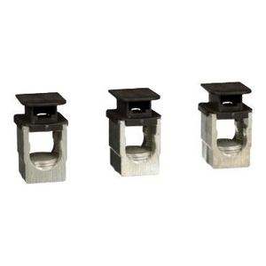 Aluminium kooiklemmenkit Set van 3 Acc. Powerpact H/J-Frame