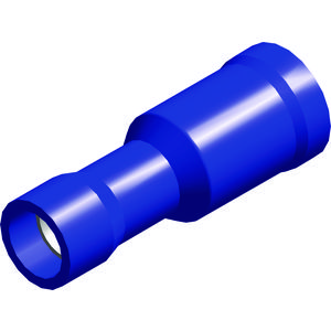 Doos a 100st. Rondstekerhuls F5 blauw 1,5-2,5mm²