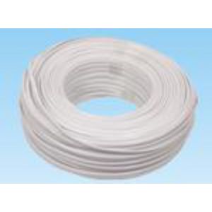 Modulaire kabel wit 4 draads 100mtr.