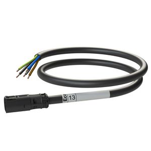 Patchkabel Male-open 13m 5G2,5 zwart Eca VVE=5
