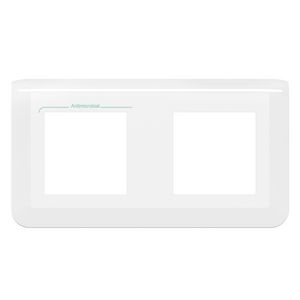 Afdekraam 2x2 modulen wit 71 horiz. antimicrobieel Mosaic