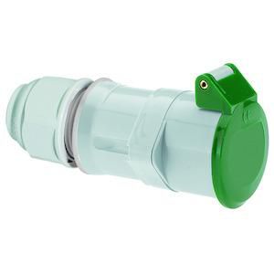 Koppelcontactst. 4h 16A 2P 50V IP44 MG Ni