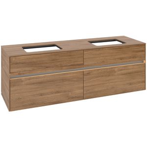 Wastafelonderkast Collaro 1600x548x500mm Oak.Kans C123B0RH