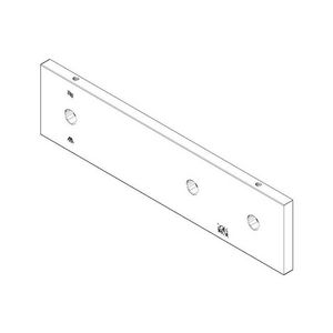 Rozet symbolen/staand DB logo 240x60x9mm chr