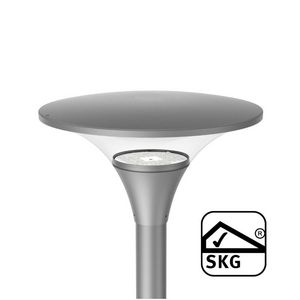 Post top light zilver 20/40/60W 2700K/3300K/4000K