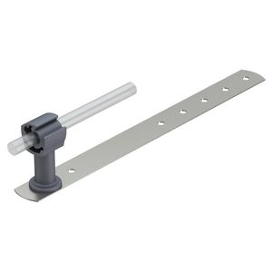 Dakleidinghouder voor leidaken 260mm rvs A2 1.4301 VVE=20