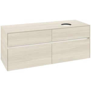 Wastafelonderkast Collaro 1400x548x500mm White Oak C047B0AA