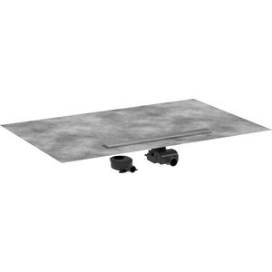 Douchegoot RainDrain Allround compl.set 700 Stainless Steel