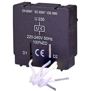 Onderspanningspoel MS25 220-240V 50Hz