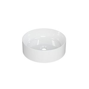 INK Yale Opbouw waskom Porselein rond zonder kraangat GL wit 4